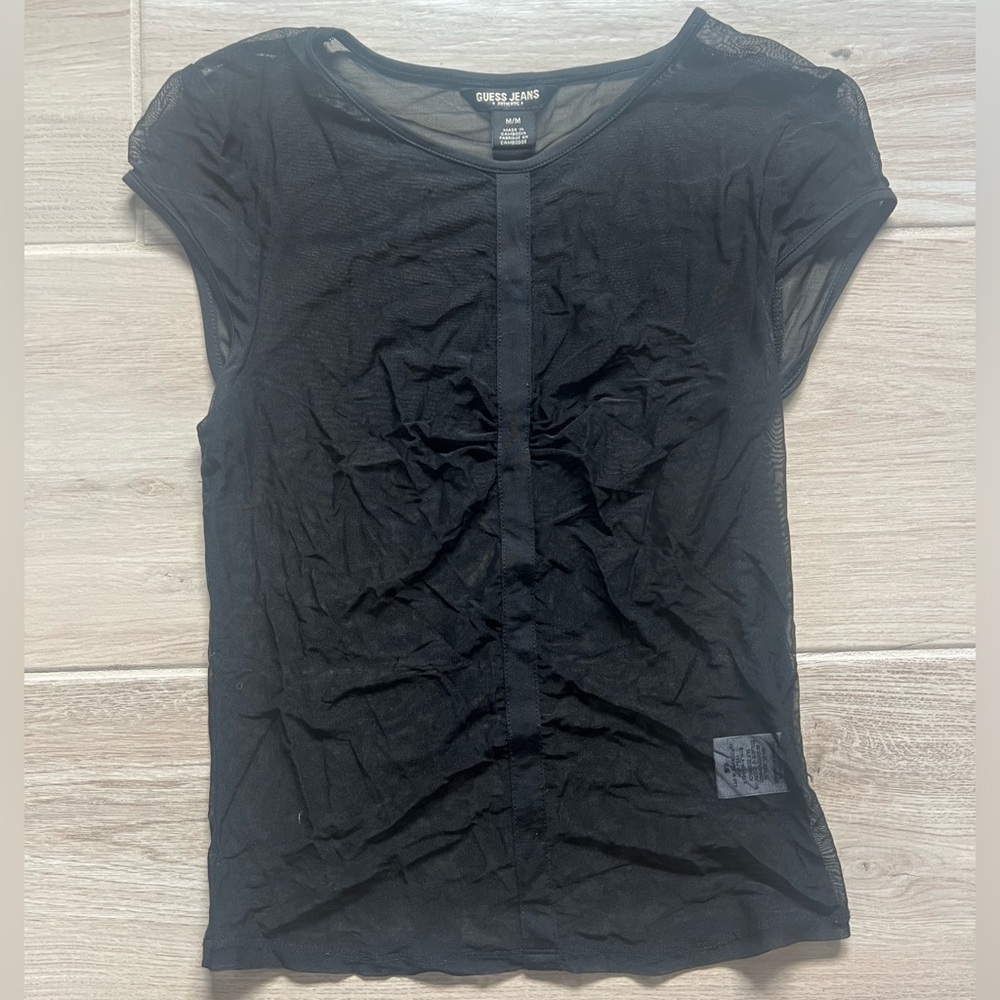 Mesh Blouse, Guess Jeans